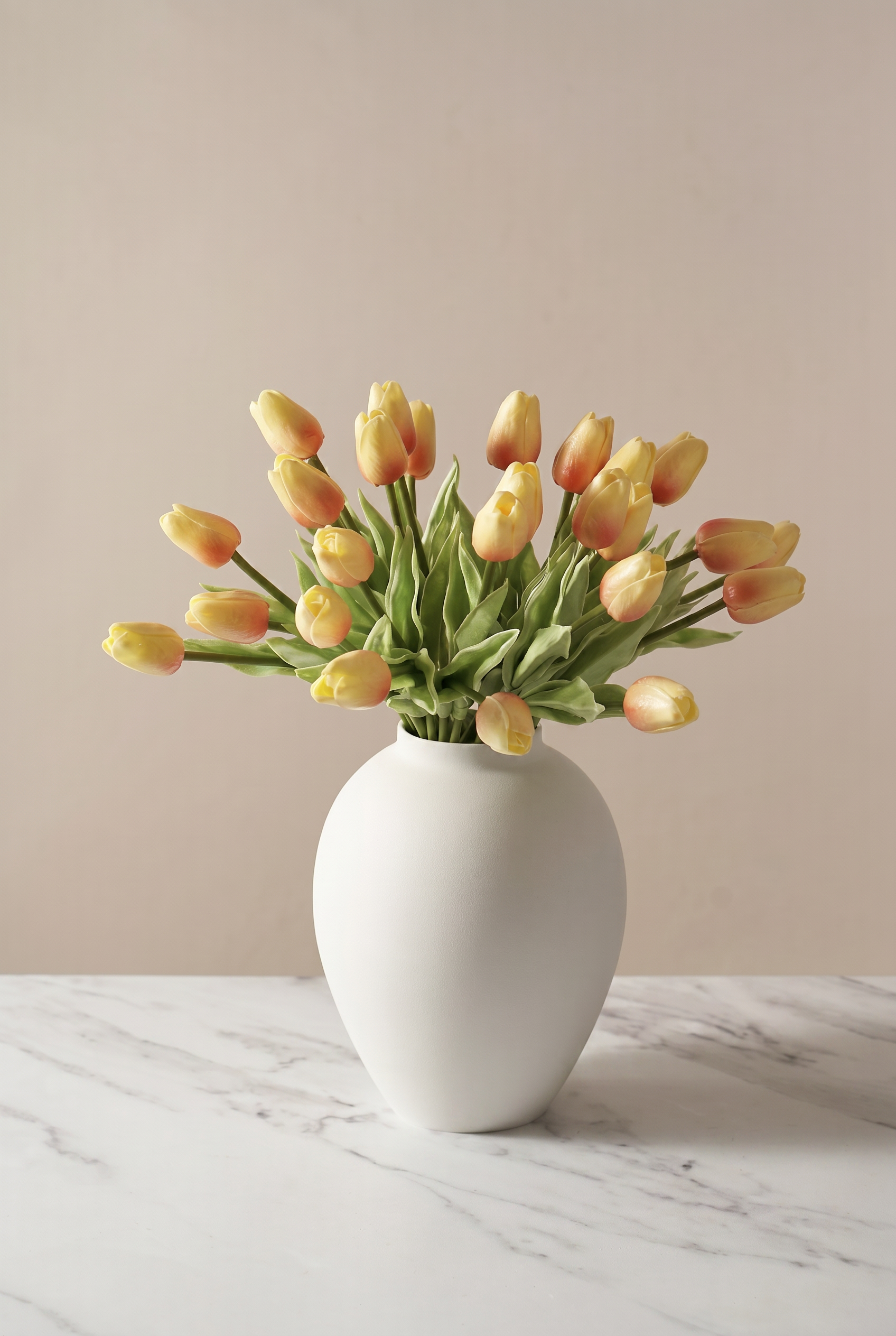 Tulipanes Amarillo Amanecer