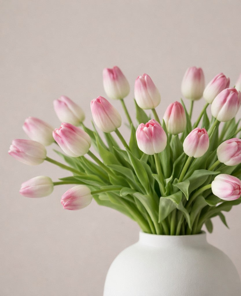 Tulipanes Primavera Pastel